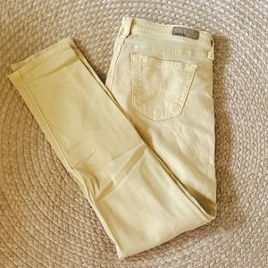 AG Adriano Goldschmied Stevie Yellow jeans 27